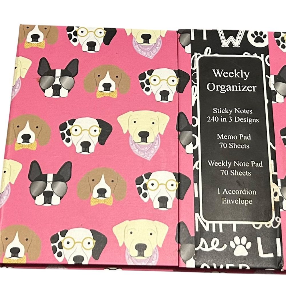 Dog Weekly Organizer